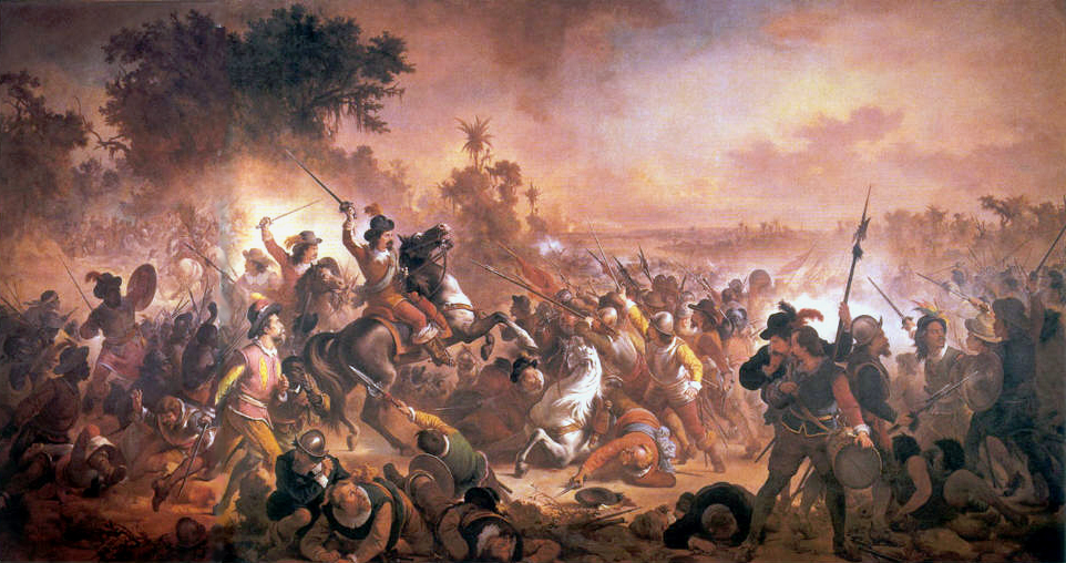 A Batalha de Guararapes, por Victor Meirelles (Museu Nacional de Belas Artes, Rio de Janeiro)