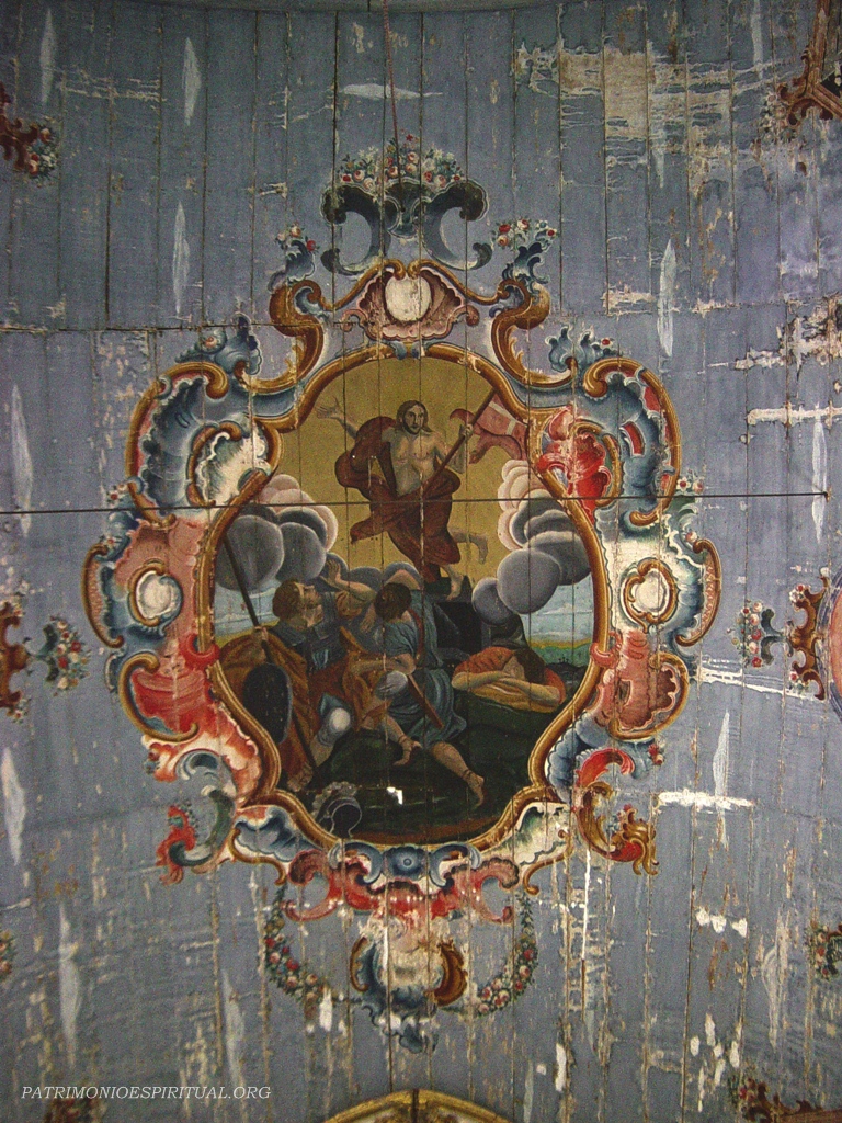 Bem Jesus Bacalhau pintura do forro