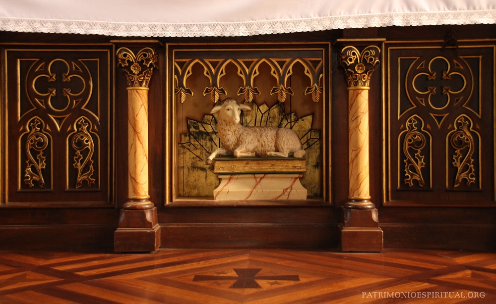 cordeiro de deus matriz nossa senhora da gloria sinimbu