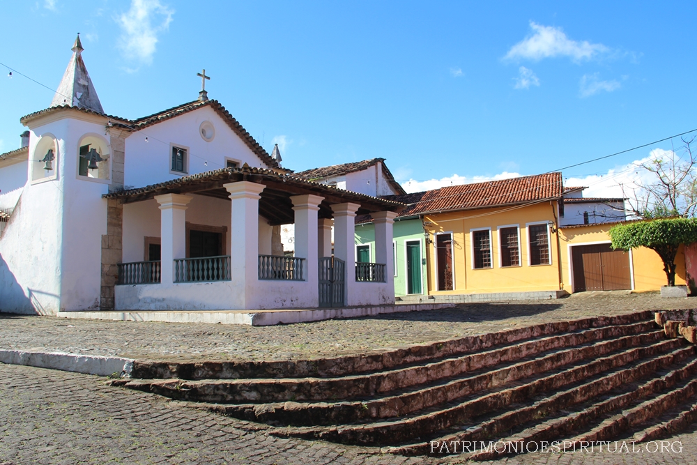 A igreja de Nossa Senhora da Ajuda, a mais antiga de Cachoeira.